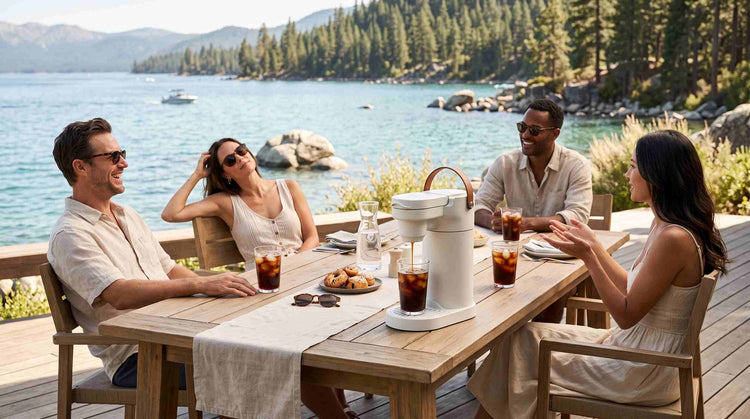 Cordless Outdoor Coffee Station