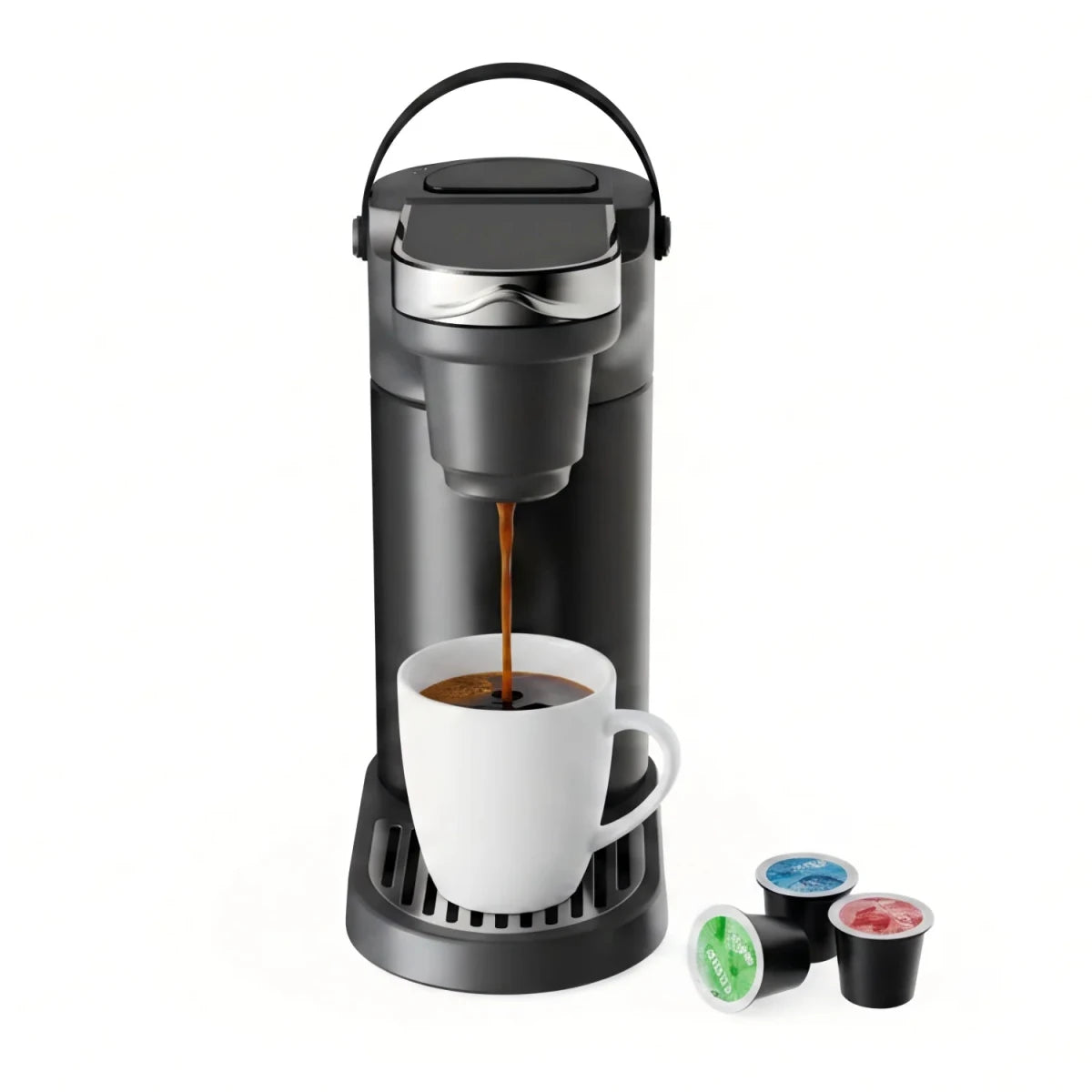 Coming soon...COKAFEGO® Portable Wireless Smart Americano Coffee Maker | 60oz Thermal Reservoir | K - Cup® & Ground Coffee Compatible | For Camping, RV & Outdoor - COKAFEGO