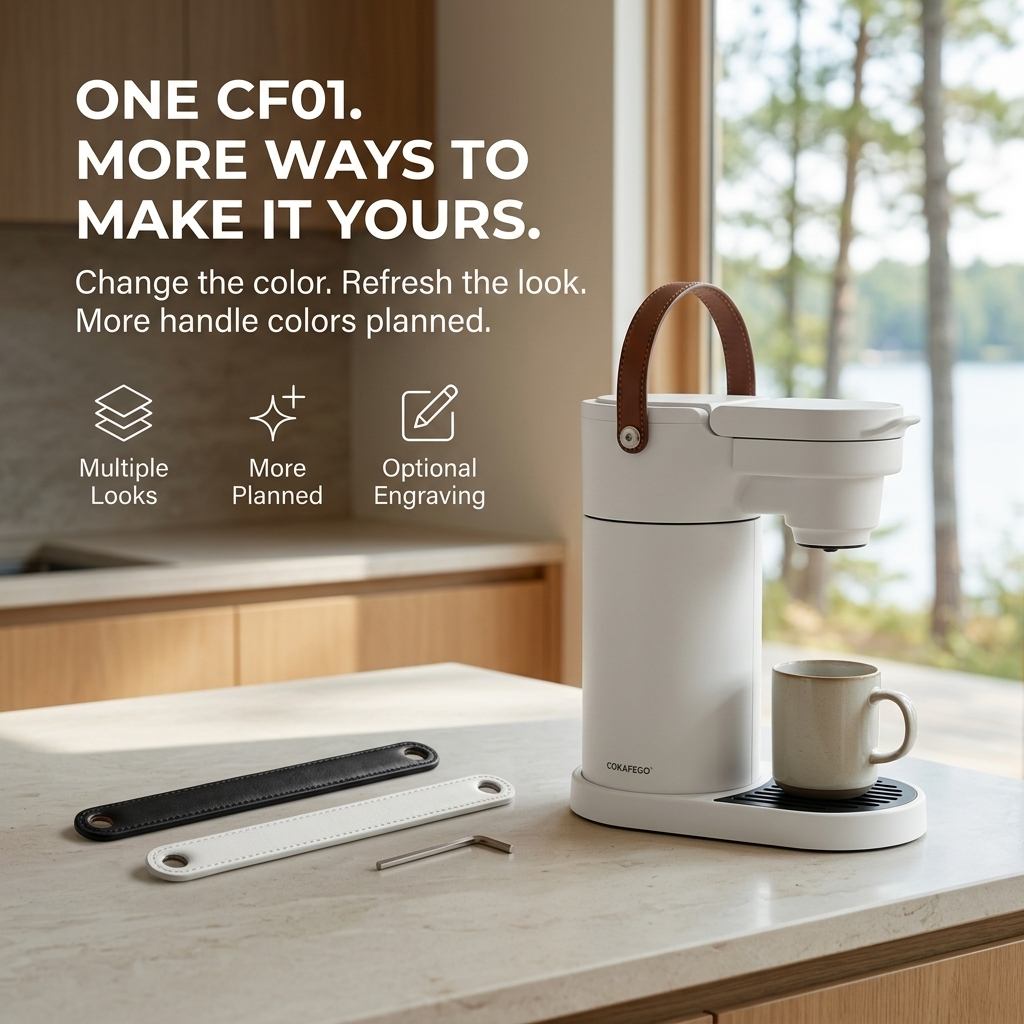 COKAFEGO CF01 NAPA Leather Carry Handle