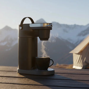 Coming soon...COKAFEGO® Portable Wireless Smart Americano Coffee Maker | 60oz Thermal Reservoir | K - Cup® & Ground Coffee Compatible | For Camping, RV & Outdoor - COKAFEGO