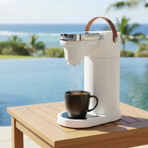 Coming soon...COKAFEGO® Portable Wireless Smart Americano Coffee Maker | 60oz Thermal Reservoir | K - Cup® & Ground Coffee Compatible | For Camping, RV & Outdoor - COKAFEGO