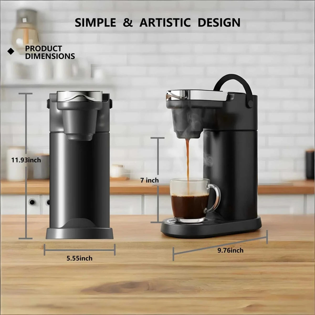 Coming soon...COKAFEGO® Portable Wireless Smart Americano Coffee Maker | 60oz Thermal Reservoir | K - Cup® & Ground Coffee Compatible | For Camping, RV & Outdoor - COKAFEGO